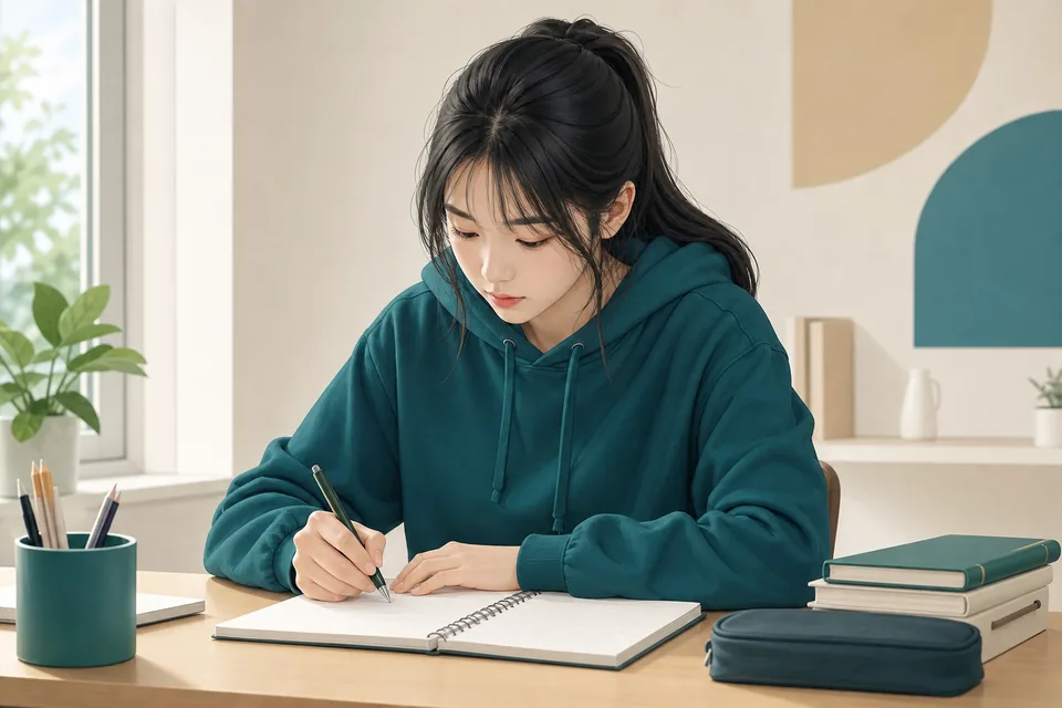 춘천시 효자동 중3 국어 학습 장면 — 국어 개념 정리와 문제 훈련 춘천시 효자동 중3 국어 학습 장면 — 국어 개념 정리와 문제 훈련