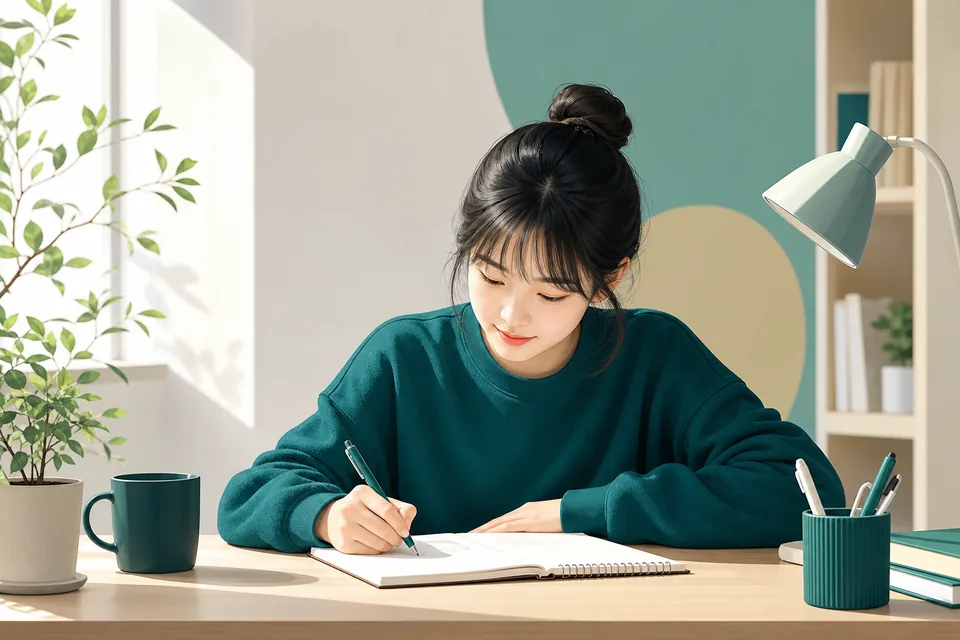 동현동 중1 국어 학습 장면 — 국어 개념 정리와 문제 훈련 동현동 중1 국어 학습 장면 — 국어 개념 정리와 문제 훈련